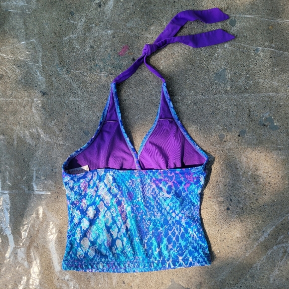 Shimmery Mermaid Swim Top - Picture 3 of 6